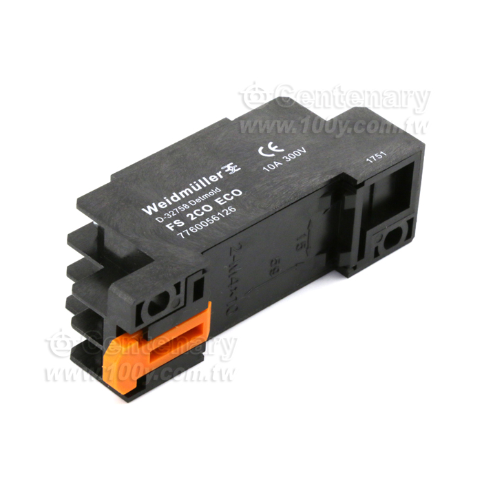 2路繼電器腳座 (無保護蓋) - 129455 產品圖片
