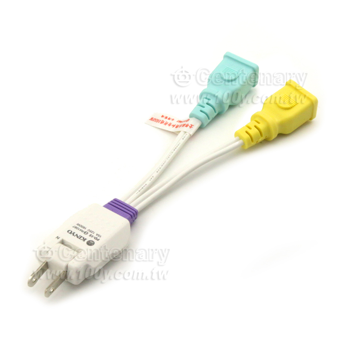 1 to 2 Arbitrary Adapter Power Cord - 129449 Product Image