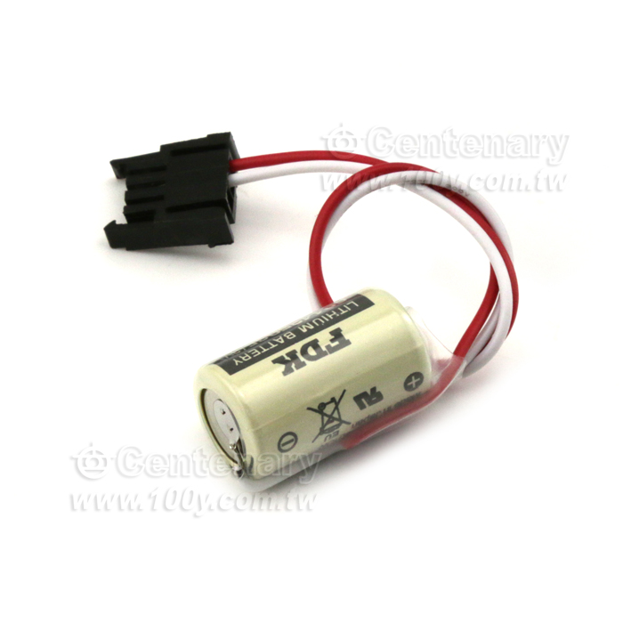 FDK_PLC工控電池 3V (帶Housing 引線) - 129467 產品圖片