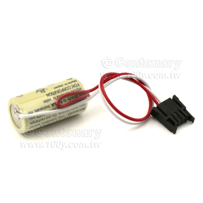 FDK_3V鋰電池-帶線/插座2pin housing - 129466 產品圖片