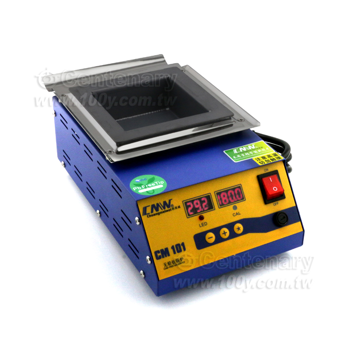 高溫無鉛數顯 方形小錫爐 800W 鍋爐尺寸： 100*100*45mm - 49876 產品圖片