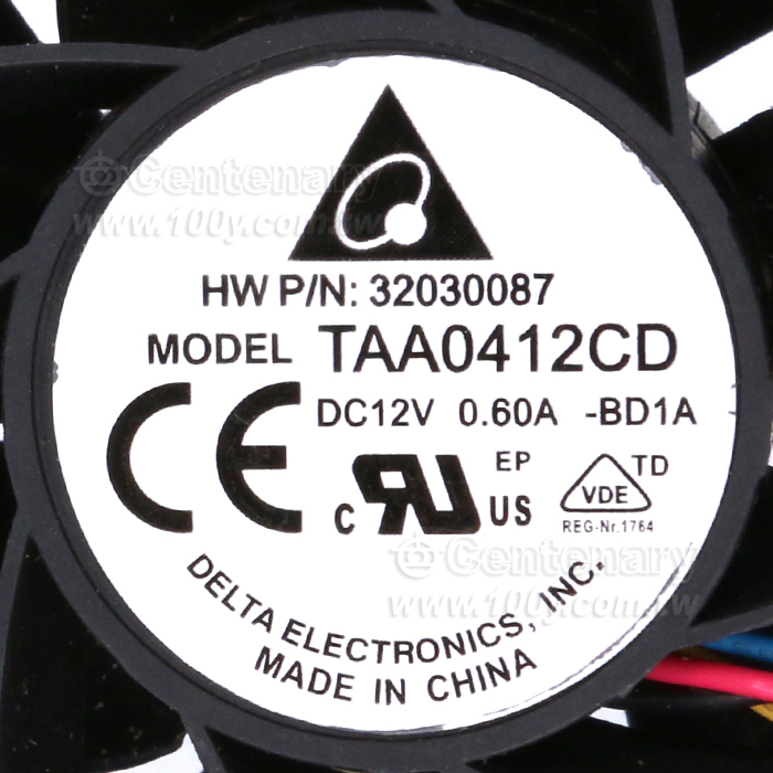 DELTA DC12V  40*40*20mm 4針接頭 - 126817 產品圖片