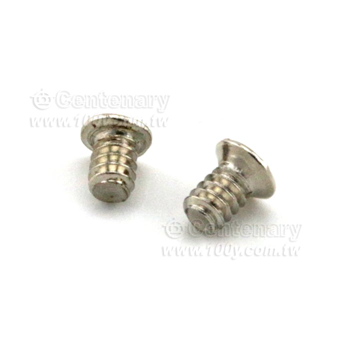 英製⊕字平頂螺絲 6#*6  螺紋直徑:6#=3.5mm - 130155 產品圖片