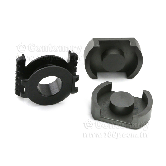 POT4020 骨架立式+變壓器磁芯 - 130115 產品圖片