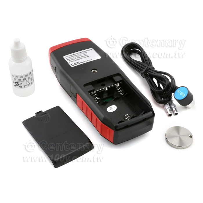 超聲波測厚儀1.2-225.0mm鋼 探頭10mm 5MHZ  - 129820 產品圖片