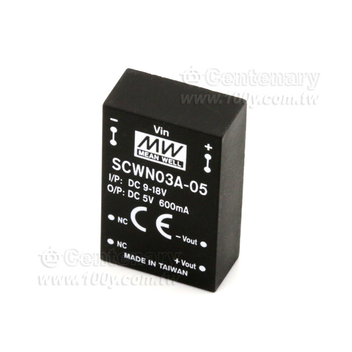 DC9~18VDC→DC5V 600mA - 130400 產品圖片