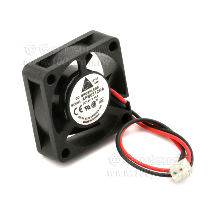 DELTA  12V  0.15A 30*30*10MM  3線帶插頭 - 149874 產品圖片