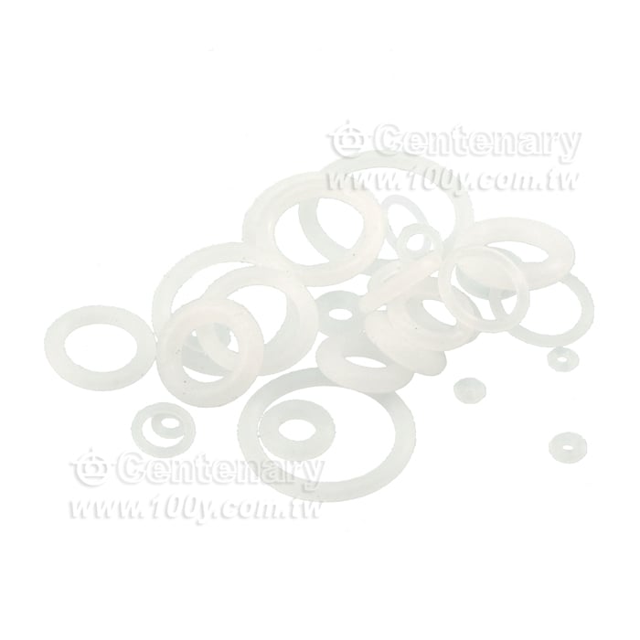 白色 耐高溫橡膠密封圈 外徑15mm 線徑3mm - 130786 產品圖片