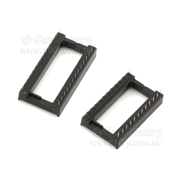 Solder Tail Low Profile Tin Plated IC Socket - 2917 Product Image