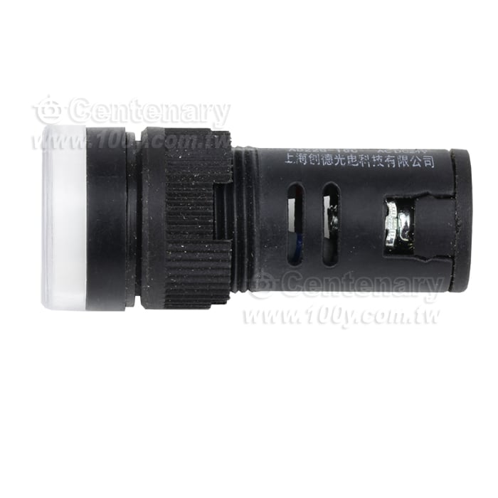 LED電源指示燈 16mm AC/DC110V 黃色 - 131232 產品圖片