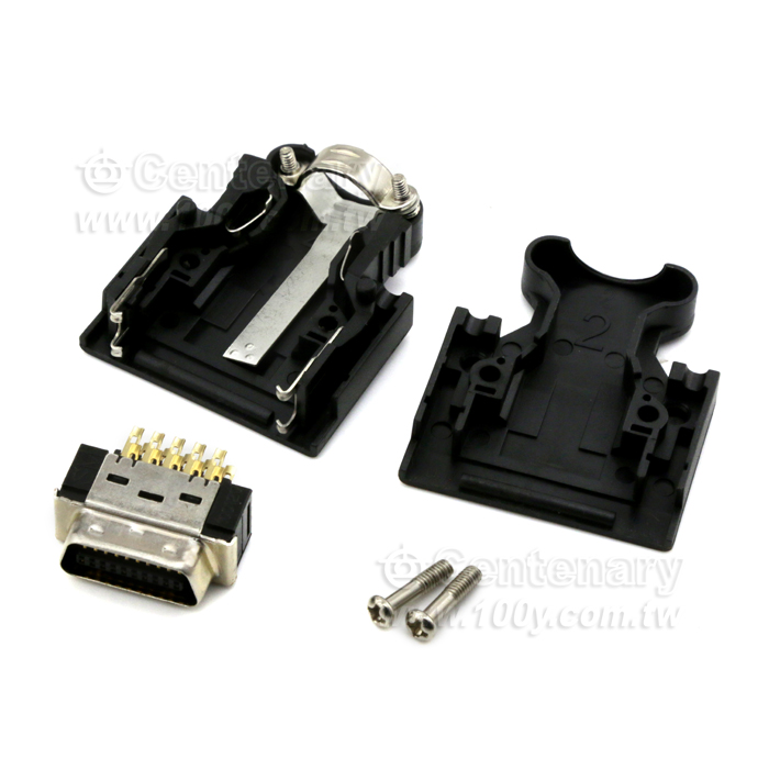 HPCN-MDR Cable Connector-male 14-Pin SCSI CN Connector-10314-10114 - 131290 Product Image