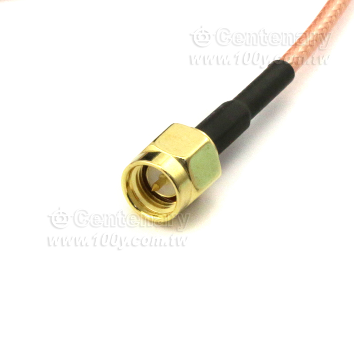 TEST LEAD-SMA(M) Crocodile clip CABLE  L:1M - 131411 Product Image