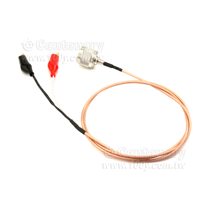TEST LEAD-N(M)  Crocodile clip CABLE  L:0.5M - 131427 Product Image