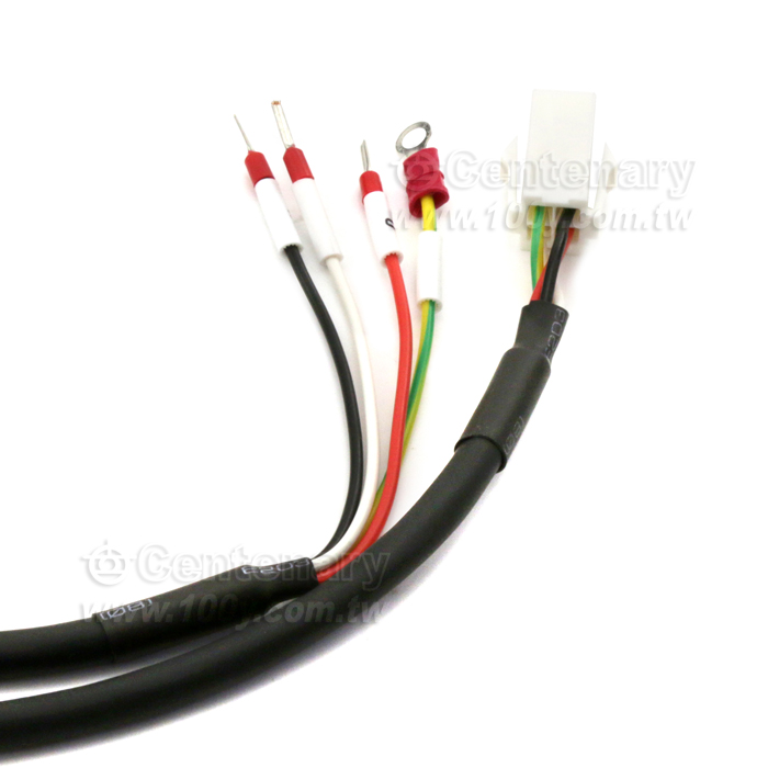 兼容松下 A4/A5/A6伺服電機電源線5M - 131650 產品圖片
