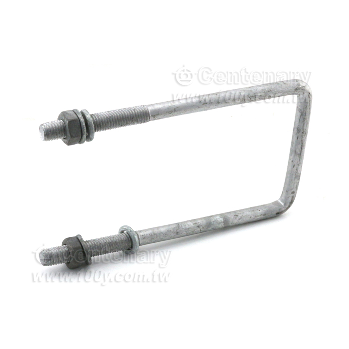 光伏支架配件 熱鍍鋅U型預埋件-底座配套用 - 131670 Product Image