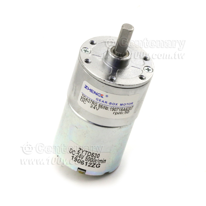 微型正反轉直流減速電機24V 長59.8寬36mm - 131618 產品圖片