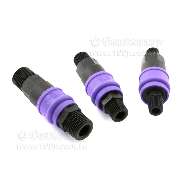 C式塑鋼快速接頭 螺紋外徑:12.5-13mm - 131857 產品圖片