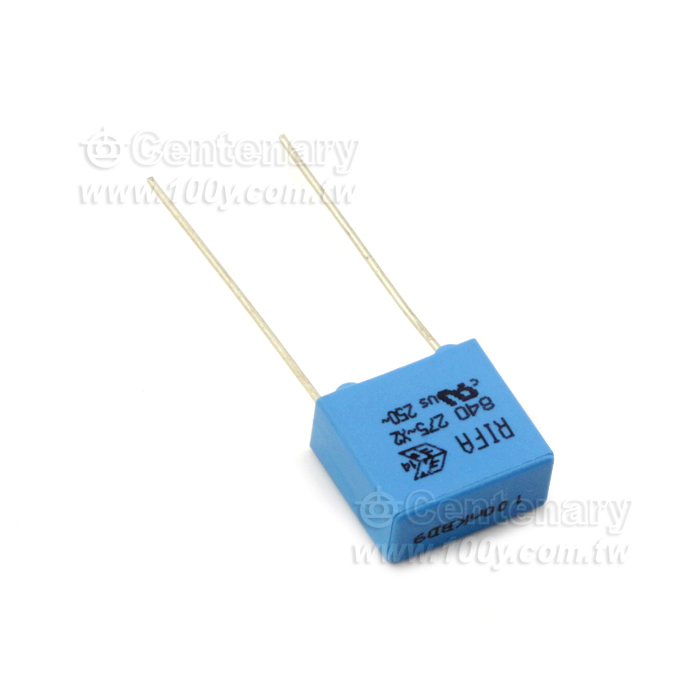 EMI suppressor, class X2 ,Metallized Polypropylene Film Cap. - 41163 Product Image