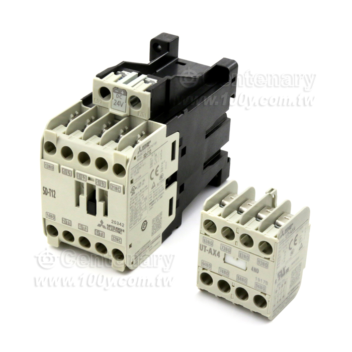 電磁接觸器 DC24V+UT-AX4 - 118493 產品圖片