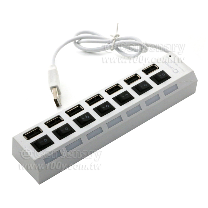 7 Port USB 2.0 HUB 集線器 - 132918 產品圖片