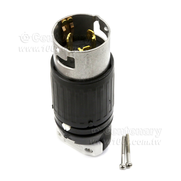 HUBBELL_Connector, Power Entry, Plug, 3P4W - 132893 Product Image