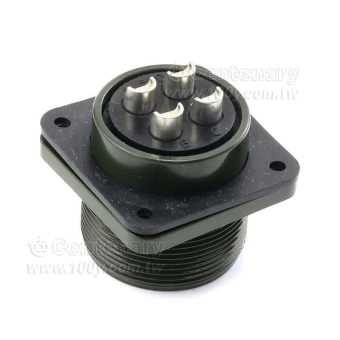 4P Box Mount Receptacle - 114657 Product Image