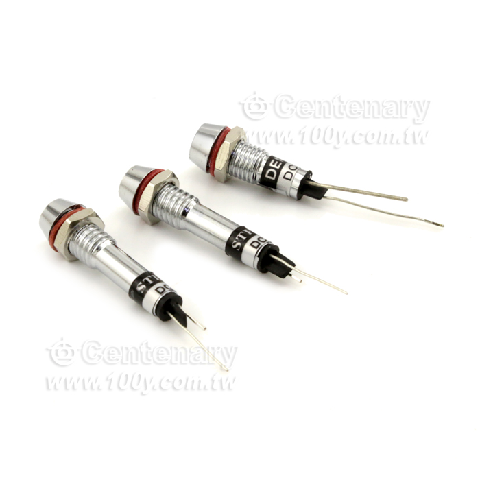 LED燈附電阻M6 /24V 白 - 29545 產品圖片