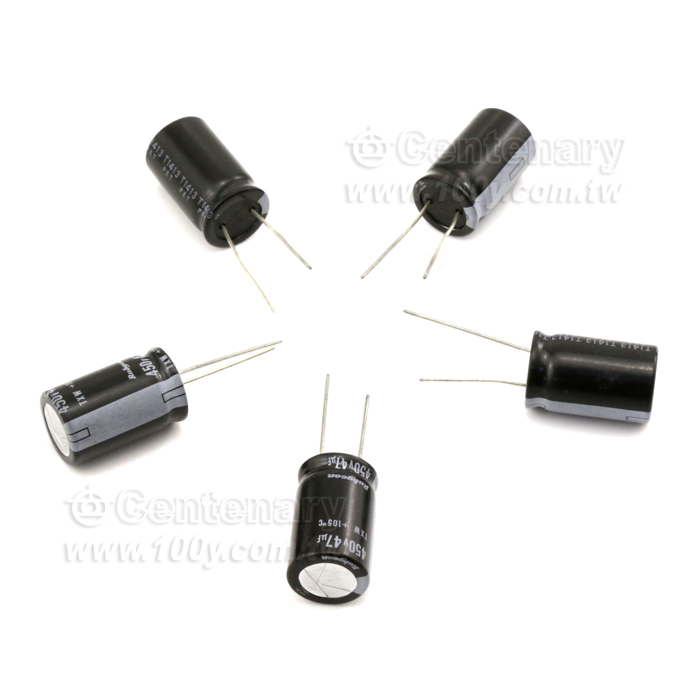 Rubycon_47uF/450V Miniature Aluminum Electrolytic Capacitor - 133392 Product Image