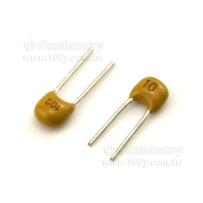 10pF/100V ±5% NPO(無鉛) - 3986 產品圖片