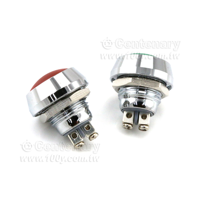 Φ12mm自復型按鈕開關 紅色 - 133934 產品圖片
