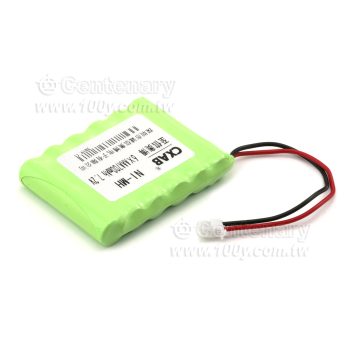 鎳氫充電電池 700mAh/7.2V - 134059 產品圖片