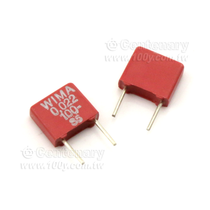 0.022uF/100V±20%(角距5mm) - 134092 產品圖片