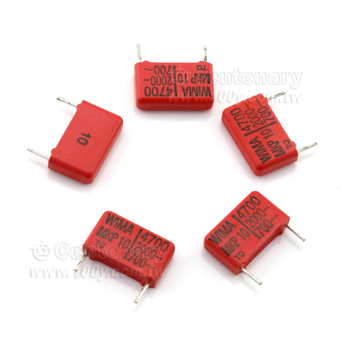 WIMA_4700pF 聚丙烯膜電容(無鉛) - 51009 產品圖片