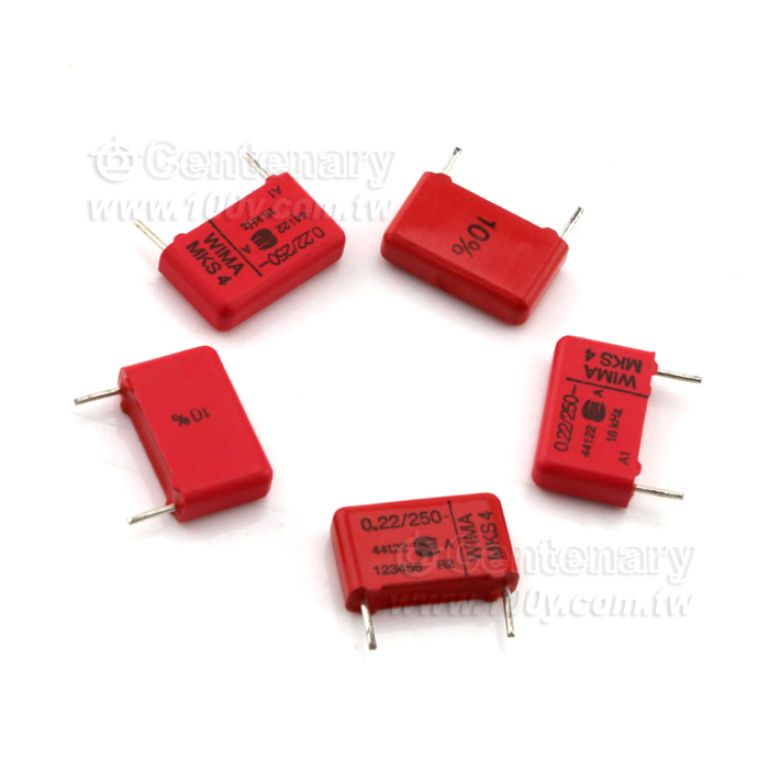 WIMA_Metallized Polyester (PET) Capacitors-MKS4 - 133819 Product Image
