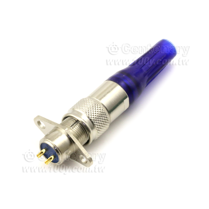 鍍鎳2P金屬連接器 - 32663 產品圖片