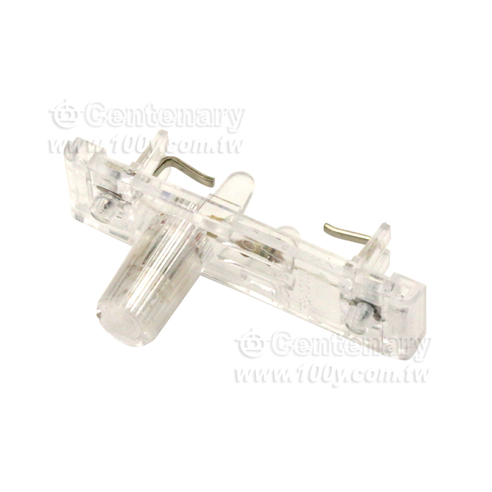 保險絲上蓋+10A指示燈 (ROHS)For:110~220VAC 透明 - 14223 產品圖片
