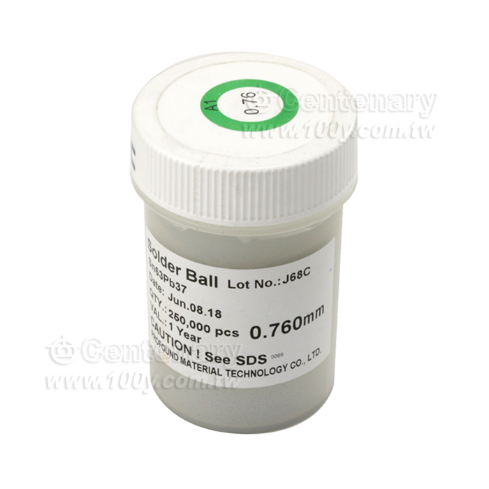 大瑞PMTC 錫球 0.76mm - 16490 產品圖片