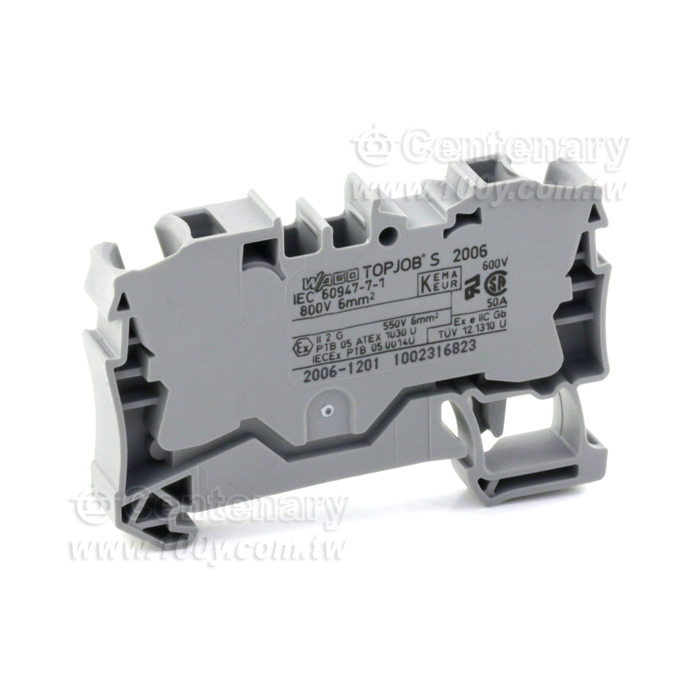 2-Conductor Through Terminal Block - 135007 Product Image