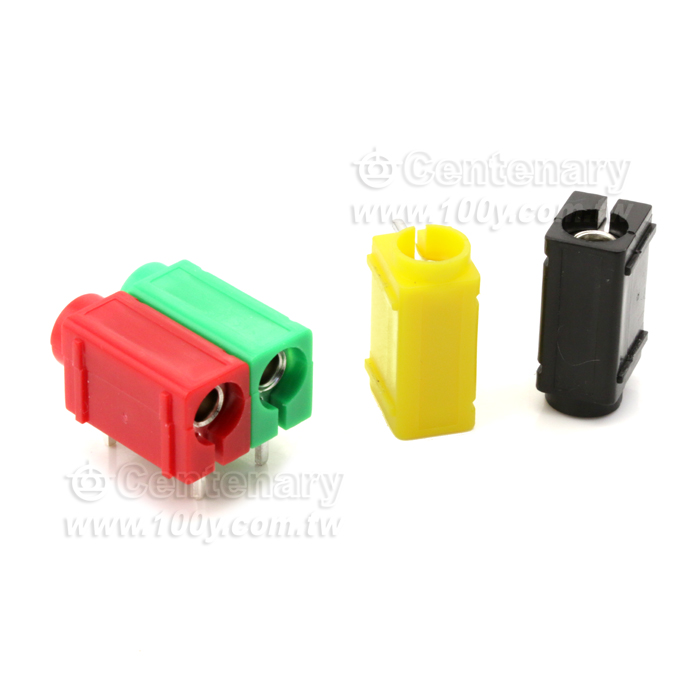 4mm Horizontal Panel Socket - 135773 Product Image