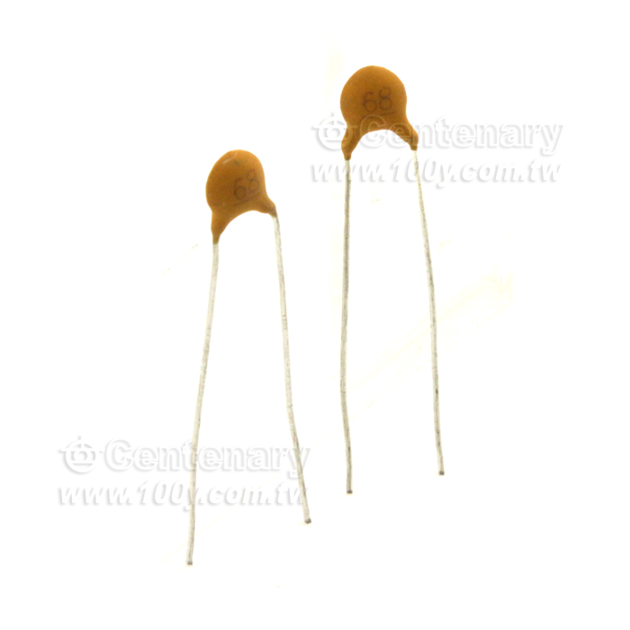 陶瓷電容 68pF/50V ±5％ SL【無鉛】 - 4298 產品圖片