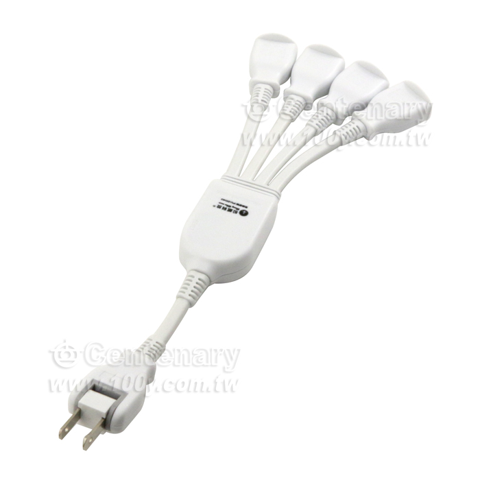 1 to 4 Extension Cord - 131402 Product Image
