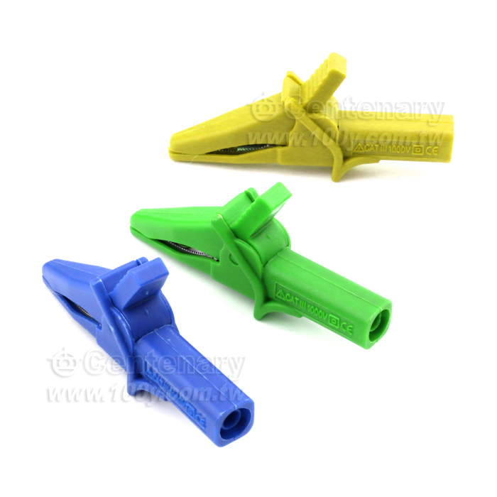 4mm Plug Stainless Steel Alligator Clip - 132489 Product Image