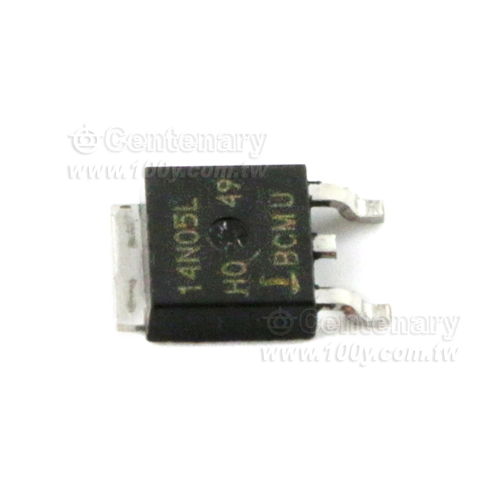 14A, 50V, 0.1ohm, Logic Level, N-Channel Power MOSFET - 102895 Product Image