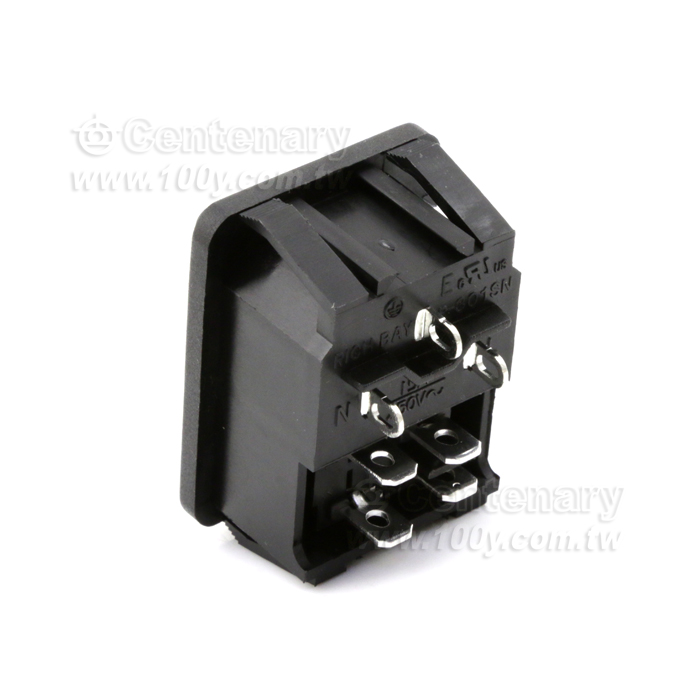 3P AC Power Switch With Fuse & Lamp - 135922 Product Image