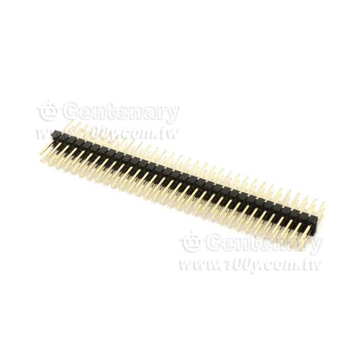 2.54mm Double Row Straight  Pin Header - 110692 Product Image