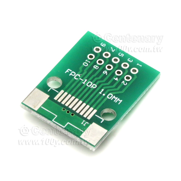 FPC單面轉接板 0.5轉2.54 已焊接好0.5間距座 - 136076 產品圖片