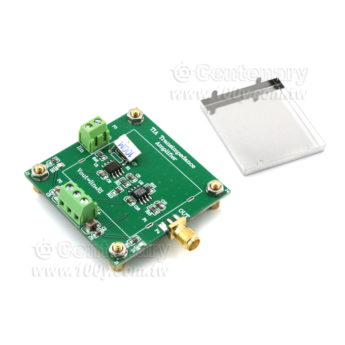 弱電流測量模組 IV轉換前置放大 矽光探測 0~±3.3nA 1GV/A  - 136323 產品圖片