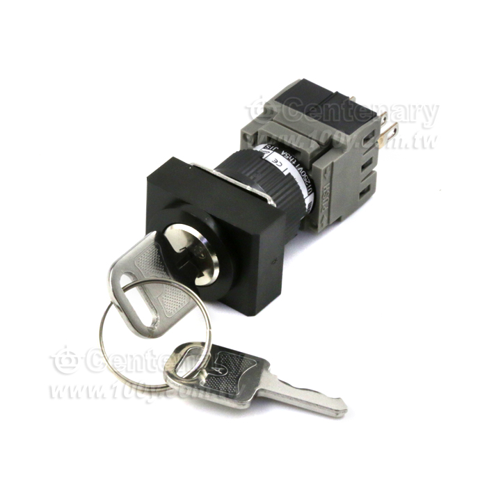 Fuji Electric_鑰匙開關 手動復歸 1a1b - 106550 產品圖片