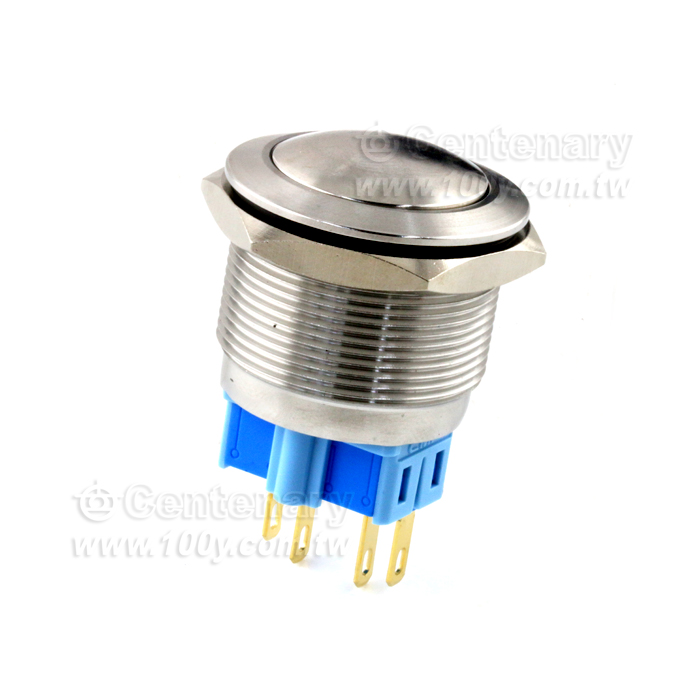 25mm自復型按鈕開關/球面 - 136034 產品圖片