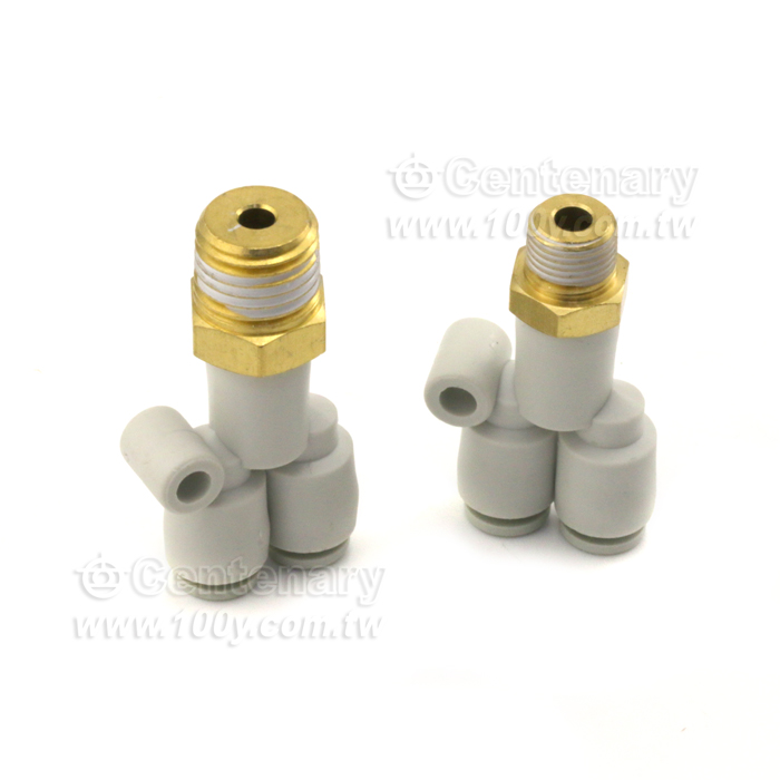 SMC_Threaded Y-Shaped Trachea Connector - 162069 Product Image